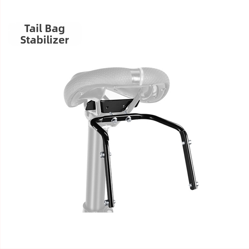 Stabilizačný rám zadnej tašky na bicykel z hliníkovej zliatiny, výstuž zadnej tašky na cestné auto, proti traseniu, možnosť inštalácie stojanu na fľaše s vodou