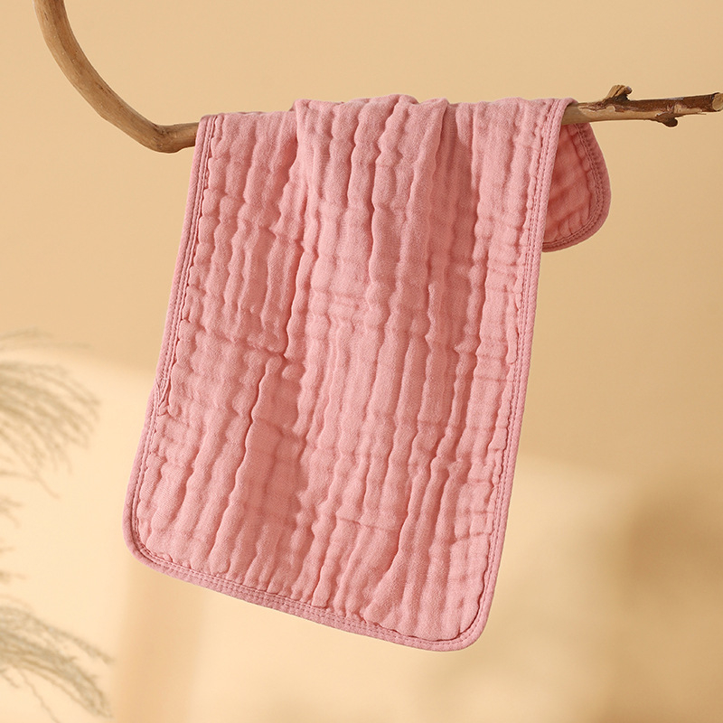 Детска кърпа, бебешка кърпа, шестслойна, от чист памук, тип A, кърпа за слюнка за новородено, кърпа против повръщане, оригване, бебешка кърпа за лице, лятна