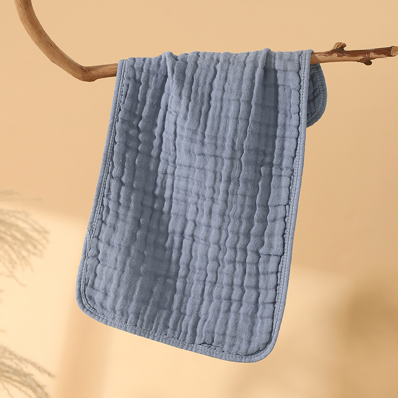 Детска кърпа, бебешка кърпа, шестслойна, от чист памук, тип A, кърпа за слюнка за новородено, кърпа против повръщане, оригване, бебешка кърпа за лице, лятна