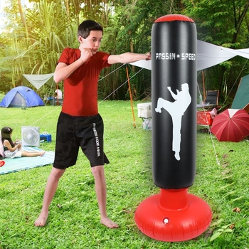 Tootja valmiskomplekt täispuhutavate laste poksikolonnide, PVC täispuhutavate poksikolonnide, koomiksist poksikottide, piiriülese tarnimise jaoks