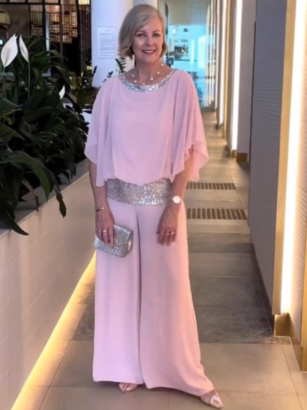 Határokon átnyúló új Amazon külkereskedelem Európa és az Egyesült Államok divatos lezser öltöny flitteres divat rövid ujjú felső nadrág női öltöny