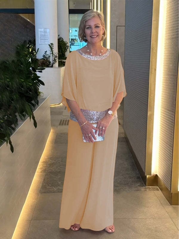 Határokon átnyúló új Amazon külkereskedelem Európa és az Egyesült Államok divatos lezser öltöny flitteres divat rövid ujjú felső nadrág női öltöny