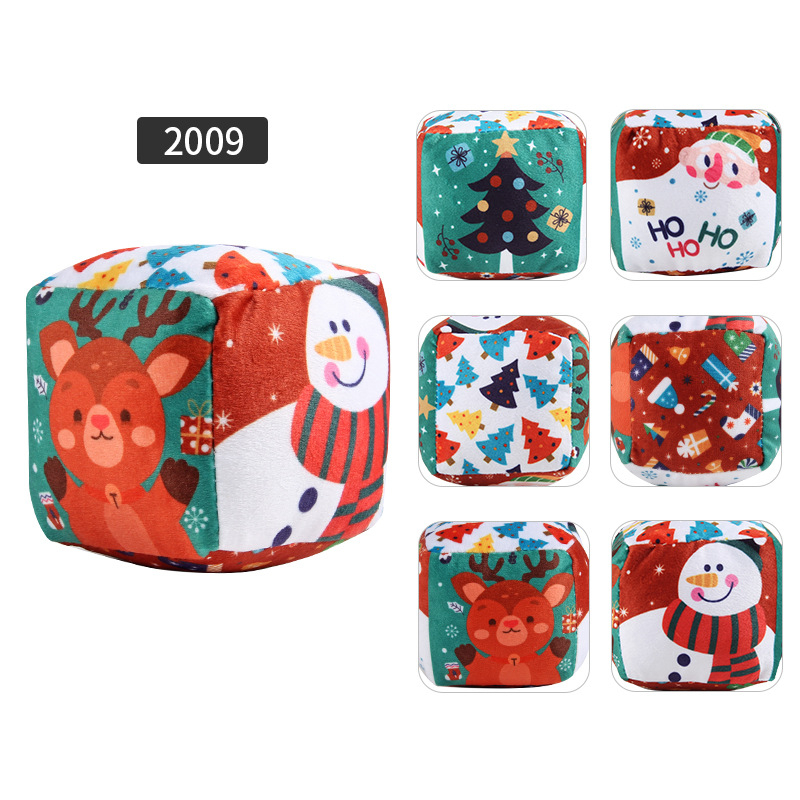 0-3-aastane beebi alusharidus riidest raamatu kõristi rahustav pall täringud rahustav beebipulk BIBI pulk inglise kognitiivne mänguasi