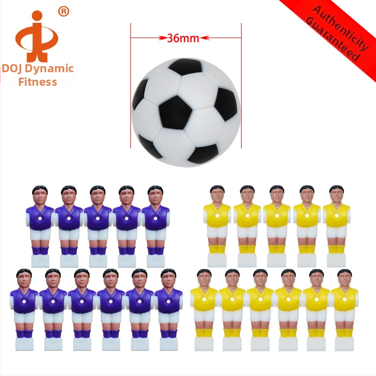 Príslušenstvo k stolnému futbalu Dynamic Health, futbalový stroj Little Man Doll 1,4 m, sada príslušenstva k futbalu Bobby