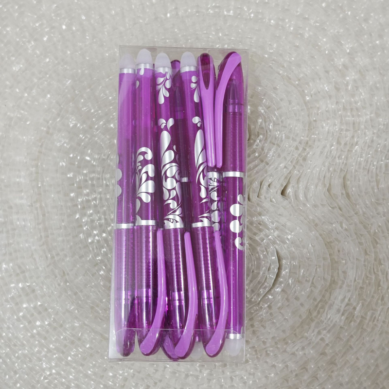 12 cutii cu pixuri cu gel erasabile, eliminarea căldurii prin frecare, 0,5 mm, pix cu gel erasabil magic, albastru, en-gros