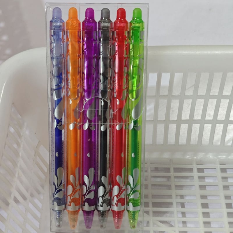 12 cutii cu pixuri cu gel erasabile, eliminarea căldurii prin frecare, 0,5 mm, pix cu gel erasabil magic, albastru, en-gros