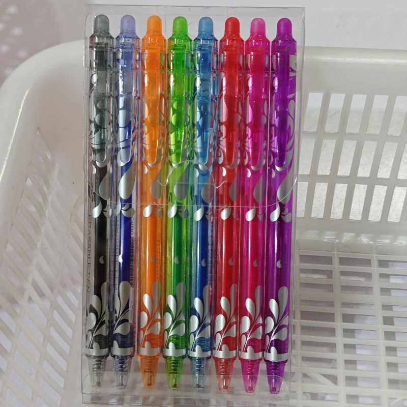 12 cutii cu pixuri cu gel erasabile, eliminarea căldurii prin frecare, 0,5 mm, pix cu gel erasabil magic, albastru, en-gros