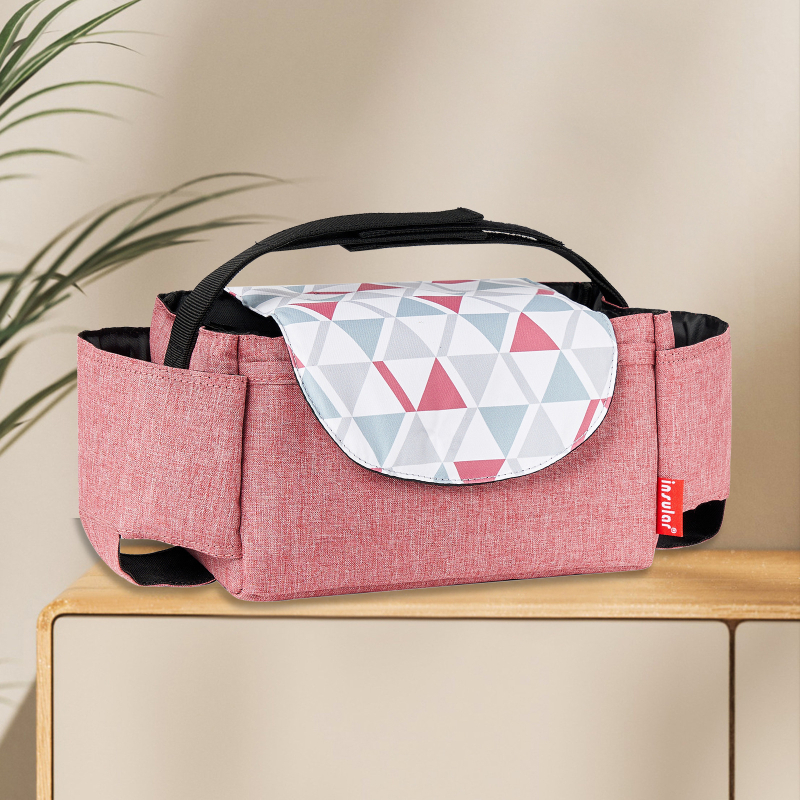 Kaasaskantav multifunktsionaalne lapsevankri rippkott, hoiukott, beebipudel, veetops, mähkmekott, lapsevankri rippkott, piiriülene