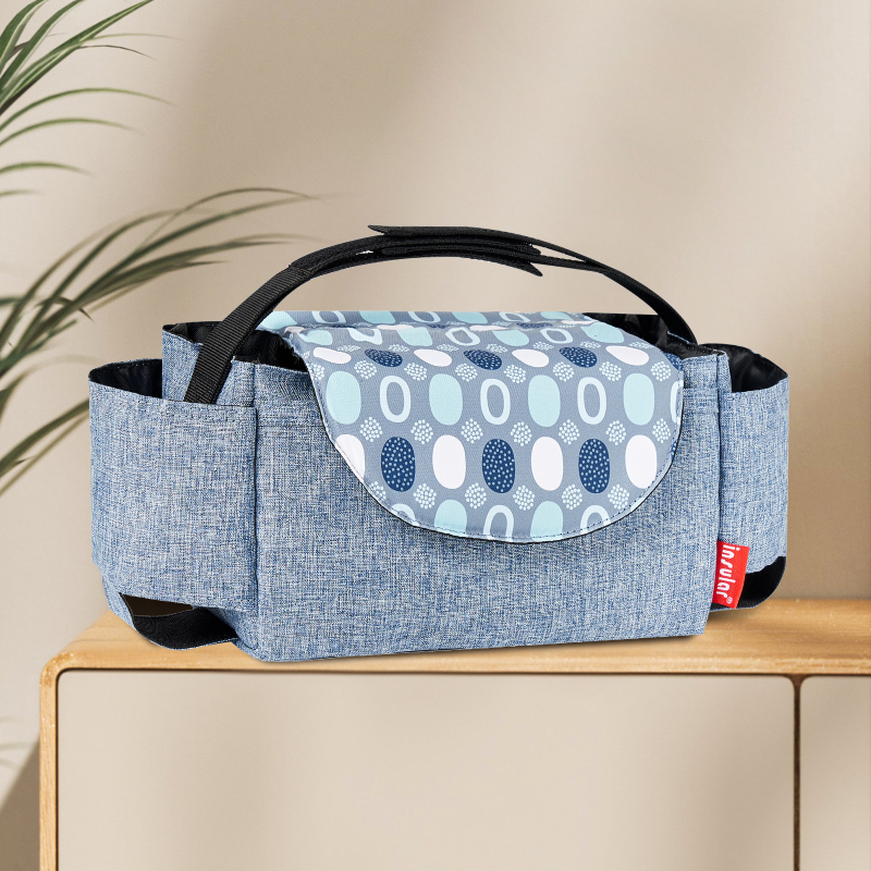 Kaasaskantav multifunktsionaalne lapsevankri rippkott, hoiukott, beebipudel, veetops, mähkmekott, lapsevankri rippkott, piiriülene