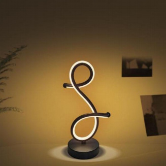 2025LED stalinė lempa miegamajam prie lovos, trijų spalvų, pritemdoma naktinė lemputė, kūrybingas restoranas, kavinė, šviečianti dekoratyvinė stalo lempa