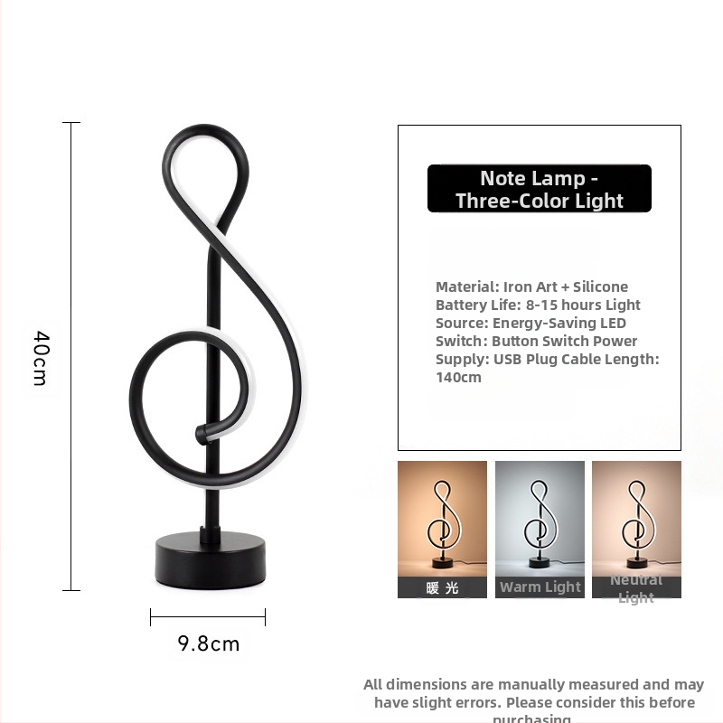 2025LED stalinė lempa miegamajam prie lovos, trijų spalvų, pritemdoma naktinė lemputė, kūrybingas restoranas, kavinė, šviečianti dekoratyvinė stalo lempa