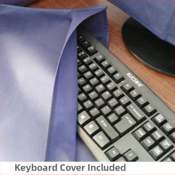 Kompiuterio dangtelio darbalaukio dulkių dangtelis 32 19 22 24 27 29 colių LCD pagrindinio kompiuterio dangtelis, medžiaginis klaviatūros dangtelis