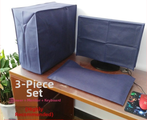 Kompiuterio dangtelio darbalaukio dulkių dangtelis 32 19 22 24 27 29 colių LCD pagrindinio kompiuterio dangtelis, medžiaginis klaviatūros dangtelis