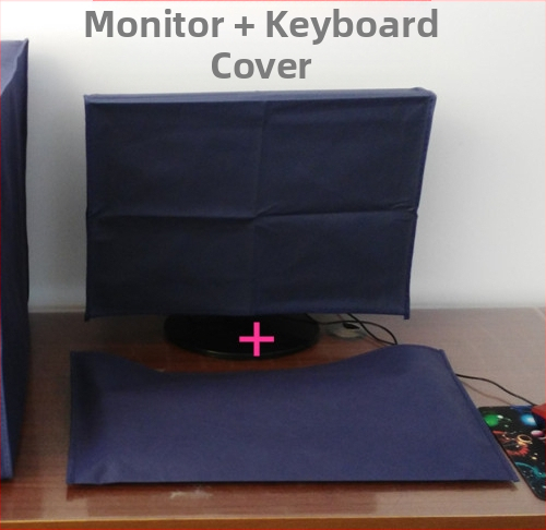 Kompiuterio dangtelio darbalaukio dulkių dangtelis 32 19 22 24 27 29 colių LCD pagrindinio kompiuterio dangtelis, medžiaginis klaviatūros dangtelis