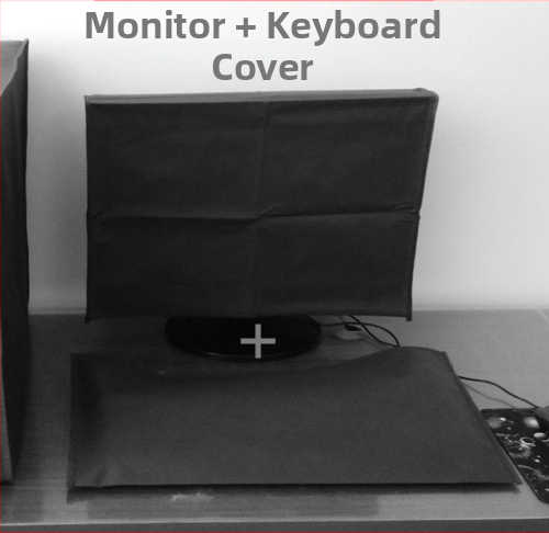 Kompiuterio dangtelio darbalaukio dulkių dangtelis 32 19 22 24 27 29 colių LCD pagrindinio kompiuterio dangtelis, medžiaginis klaviatūros dangtelis