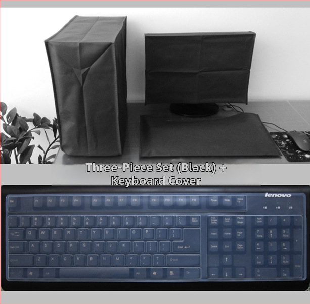 Kompiuterio dangtelio darbalaukio dulkių dangtelis 32 19 22 24 27 29 colių LCD pagrindinio kompiuterio dangtelis, medžiaginis klaviatūros dangtelis