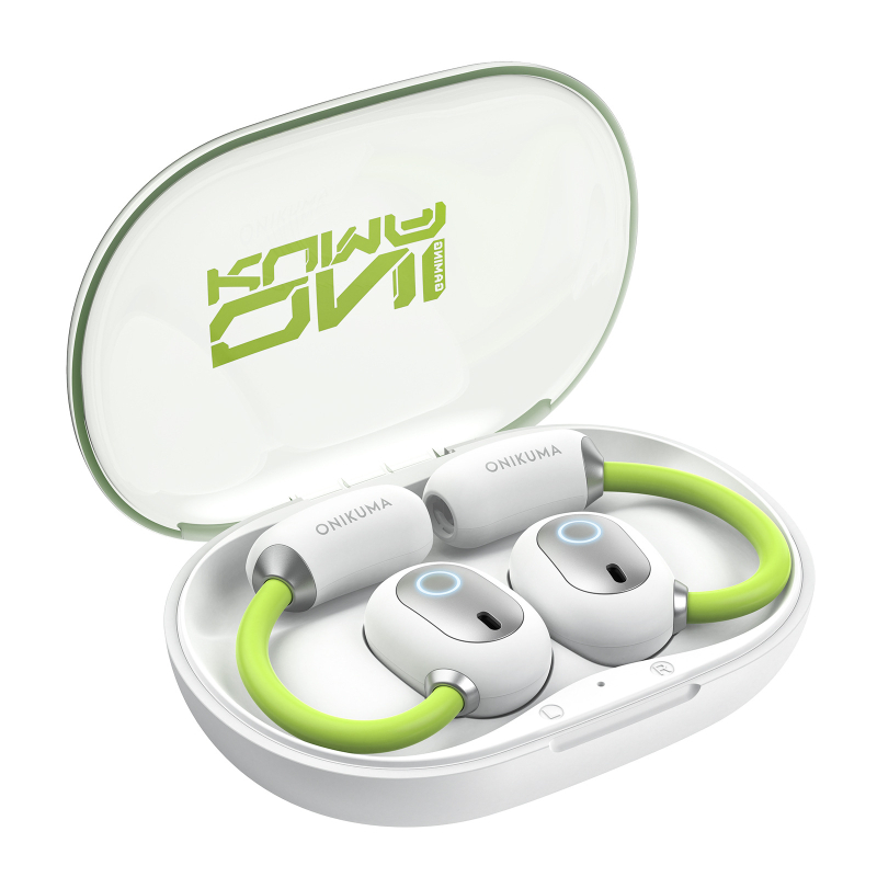 Нови трансгранични безжични Bluetooth слушалки Onikuma Ows True Wireless Tws с висококачествено намаляване на шума 5.3 за уши