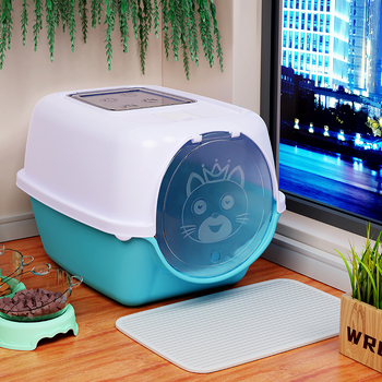 Άμμος για γάτες Πλήρως κλειστή τουαλέτα για γάτες Πολύ μεγάλη αποσμητική άμμος κατά των πιτσιλιών Άμμος για γάτες Είδη γάτας