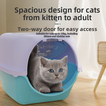 Άμμος για γάτες Πλήρως κλειστή τουαλέτα για γάτες Πολύ μεγάλη αποσμητική άμμος κατά των πιτσιλιών Άμμος για γάτες Είδη γάτας