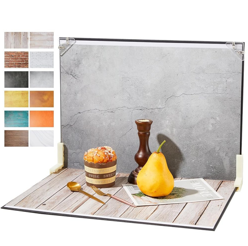 Sabiezināts fotogrāfijas kartons 1+7/8/9/10 fona papīrs foto fona komplekts fotografēšanas aksesuāri fotografēšanas fona dēlis