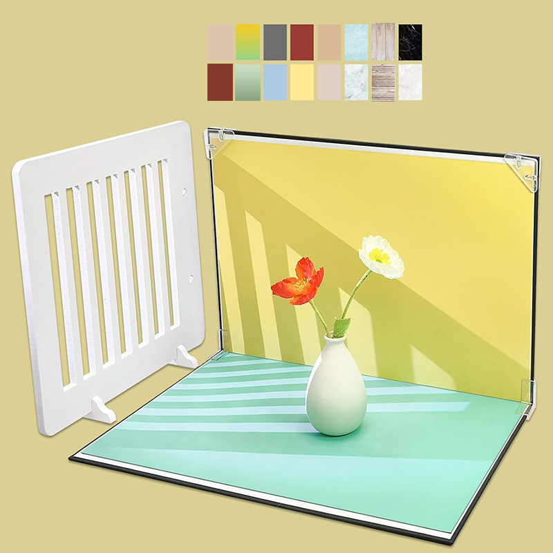 Sabiezināts fotogrāfijas kartons 1+7/8/9/10 fona papīrs foto fona komplekts fotografēšanas aksesuāri fotografēšanas fona dēlis