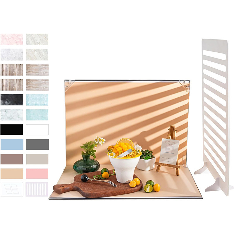 Sabiezināts fotogrāfijas kartons 1+7/8/9/10 fona papīrs foto fona komplekts fotografēšanas aksesuāri fotografēšanas fona dēlis