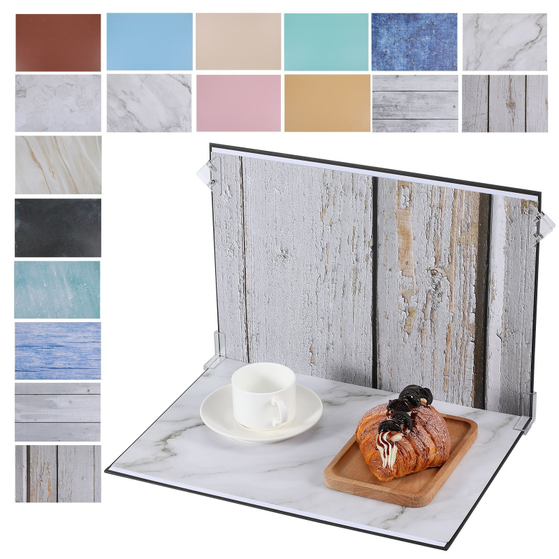 Sabiezināts fotogrāfijas kartons 1+7/8/9/10 fona papīrs foto fona komplekts fotografēšanas aksesuāri fotografēšanas fona dēlis