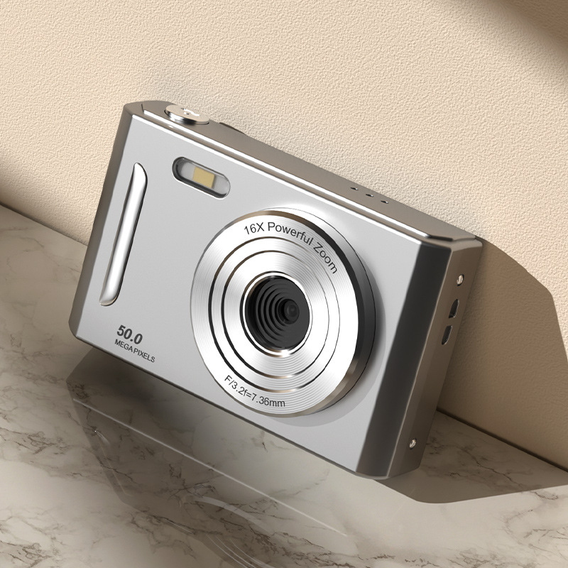 Piiriülene 5K HD-pildistamise digikaamera optilise suumiga, värinakindel kaamera tudengipidu algtaseme kodukaamera