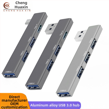 Számítógép alumíniumötvözet 3.0 notebook usb multi-interfész typec bővítő dokkoló vezeték nélküli HUB kábelelosztó