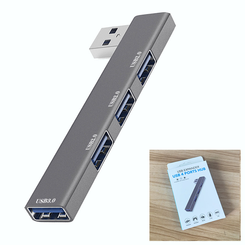 Számítógép alumíniumötvözet 3.0 notebook usb multi-interfész typec bővítő dokkoló vezeték nélküli HUB kábelelosztó