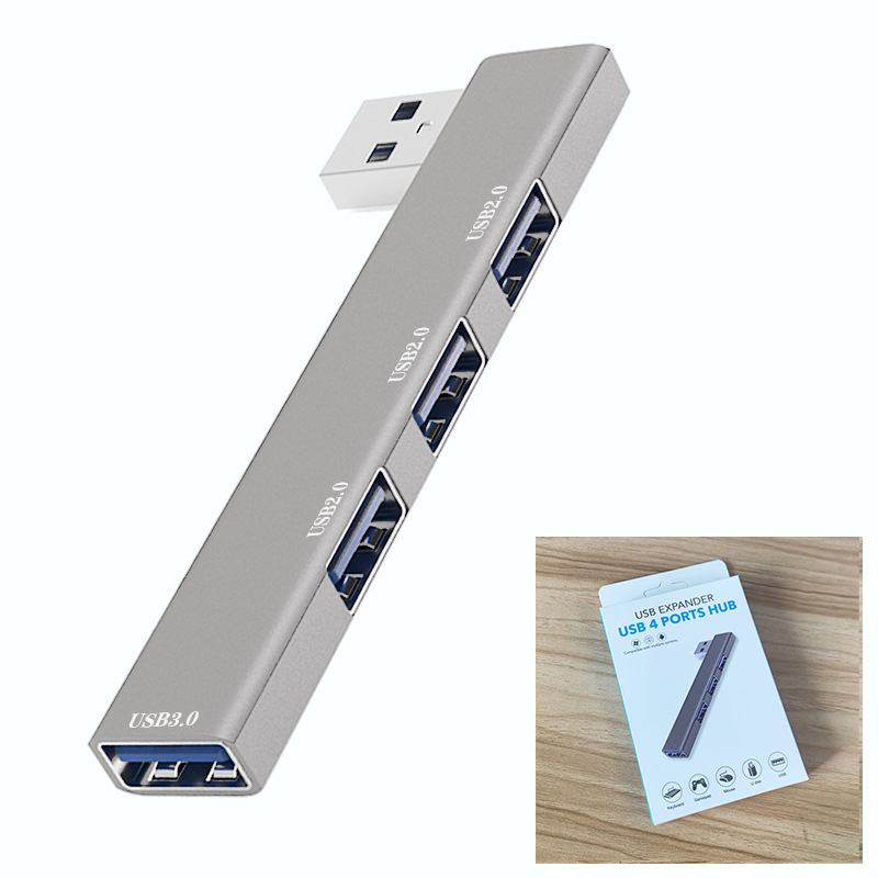 Számítógép alumíniumötvözet 3.0 notebook usb multi-interfész typec bővítő dokkoló vezeték nélküli HUB kábelelosztó