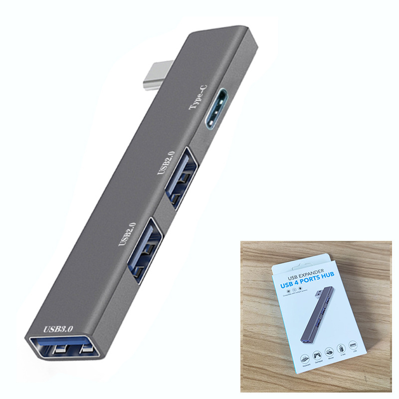 Számítógép alumíniumötvözet 3.0 notebook usb multi-interfész typec bővítő dokkoló vezeték nélküli HUB kábelelosztó
