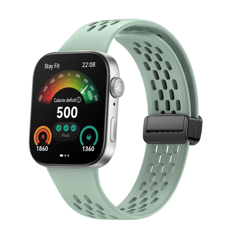 Pentru Huawei WATCH Fit3 Curea din silicon cu cataramă magnetică din plasă Curea pliabilă cu cataramă pentru Huawei WATCH Fit3