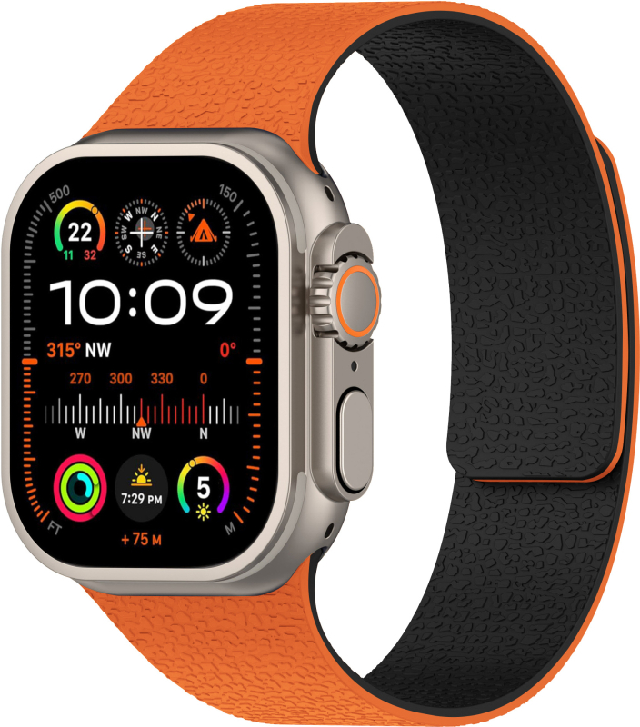 Κατάλληλο για Apple Iwatches10, Huawei Gt, Xiaomi S4, Samsung, S11, σιλικόνη με μαλακή μαγνητική βεντούζα και λουράκι ρολογιού