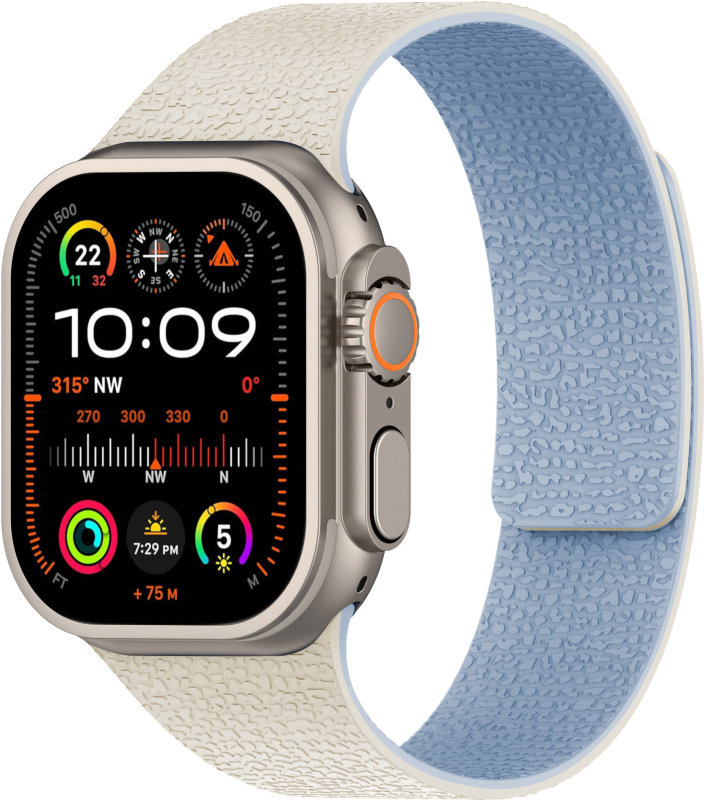 Κατάλληλο για Apple Iwatches10, Huawei Gt, Xiaomi S4, Samsung, S11, σιλικόνη με μαλακή μαγνητική βεντούζα και λουράκι ρολογιού