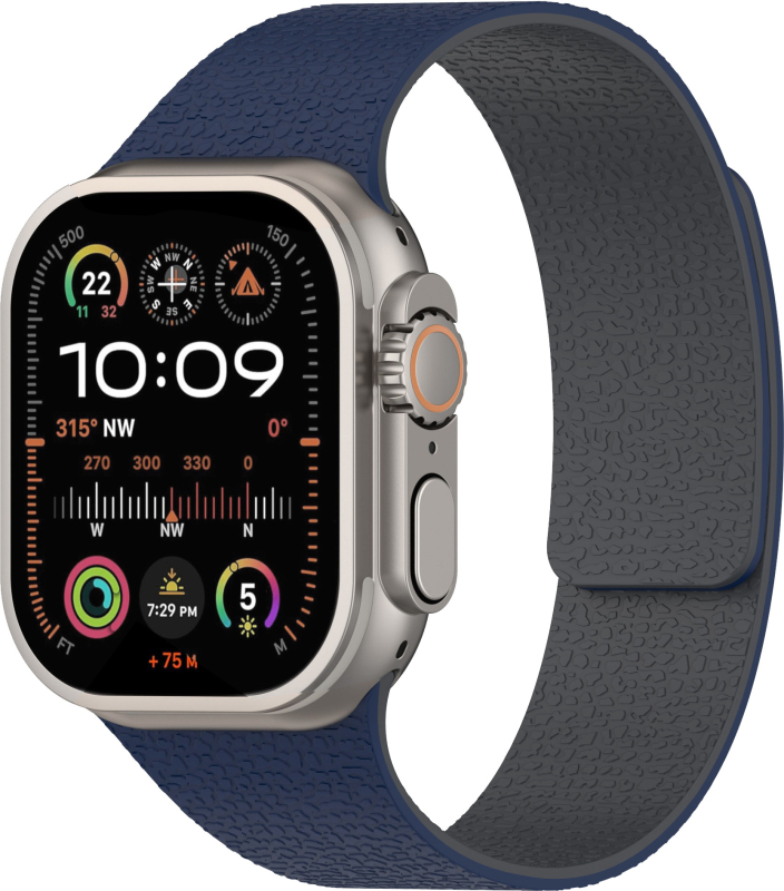 Κατάλληλο για Apple Iwatches10, Huawei Gt, Xiaomi S4, Samsung, S11, σιλικόνη με μαλακή μαγνητική βεντούζα και λουράκι ρολογιού