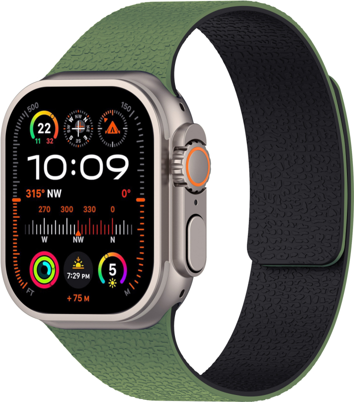 Κατάλληλο για Apple Iwatches10, Huawei Gt, Xiaomi S4, Samsung, S11, σιλικόνη με μαλακή μαγνητική βεντούζα και λουράκι ρολογιού