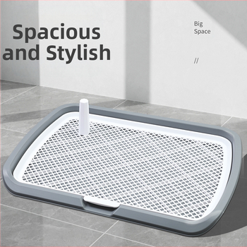 Τουαλέτα σκύλου Μικρά σκυλιά Μεγάλο σκυλί Αντι-βηματικό ουρητήριο Bichon Frize Puppy Pet Toilet King