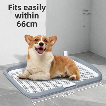 Τουαλέτα σκύλου Μικρά σκυλιά Μεγάλο σκυλί Αντι-βηματικό ουρητήριο Bichon Frize Puppy Pet Toilet King