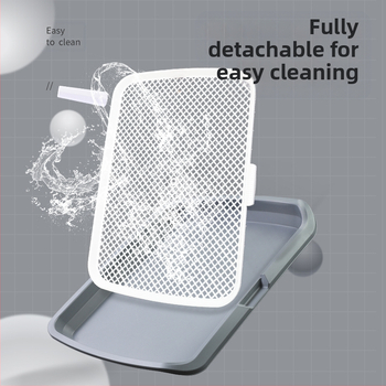 Τουαλέτα σκύλου Μικρά σκυλιά Μεγάλο σκυλί Αντι-βηματικό ουρητήριο Bichon Frize Puppy Pet Toilet King