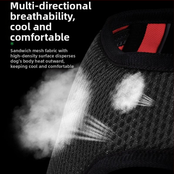 Amazon Θωρακικό γιλέκο για κατοικίδια πλάτης, ανθεκτικό σε εκρήξεις, αντανακλαστικό στήθος πλάτης, μεγάλο στήθος σκύλου, πλάτη έλξης, κοστούμι σχοινιού