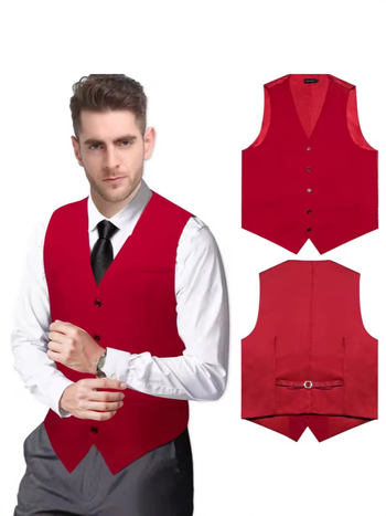 „Crossborder Aliexpress“ vyriška viduramžių stiliaus retro stiliaus liemenė su viengubu viršumi