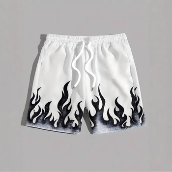 Μοντέρνα ανδρικά και γυναικεία casual σορτς με ψηφιακή εκτύπωση, καλοκαιρινά νέα, φαρδιά σορτς 3D μόδας