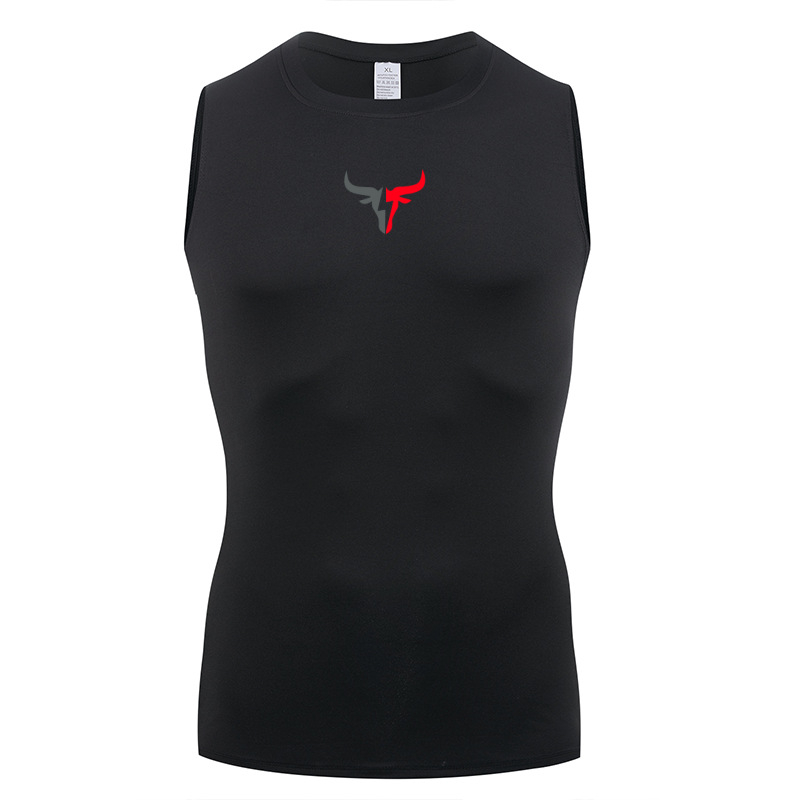 Pánska rýchloschnúca tenká športová vesta, priedušná bezrukávová vesta na behanie, komplexná tréningová elastická vesta