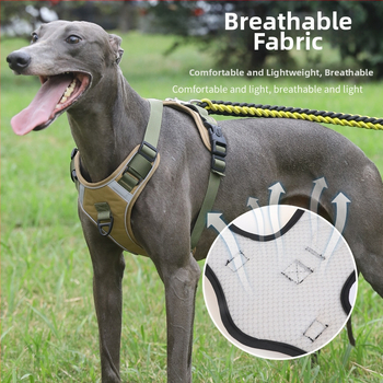 Νέο διασυνοριακό μεγάλο λουρί στήθους σκύλου, αντιεκρηκτικό γιλέκο, αναπνεύσιμο, χονδρικής πώλησης προϊόντων κατοικίδιων ζώων