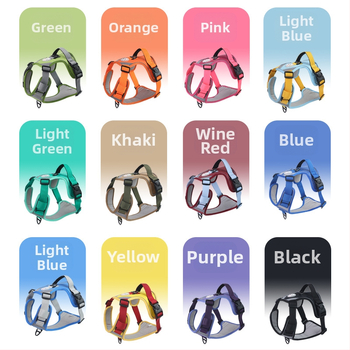 Νέο διασυνοριακό μεγάλο λουρί στήθους σκύλου, αντιεκρηκτικό γιλέκο, αναπνεύσιμο, χονδρικής πώλησης προϊόντων κατοικίδιων ζώων