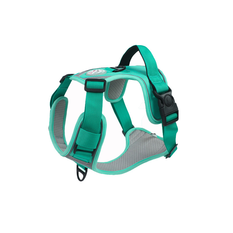 Nový cezhraničný hrudný popruh pre veľkých psov, protišmyková vesta odolná voči výbuchu, priedušná vesta s produktmi pre domáce zvieratá