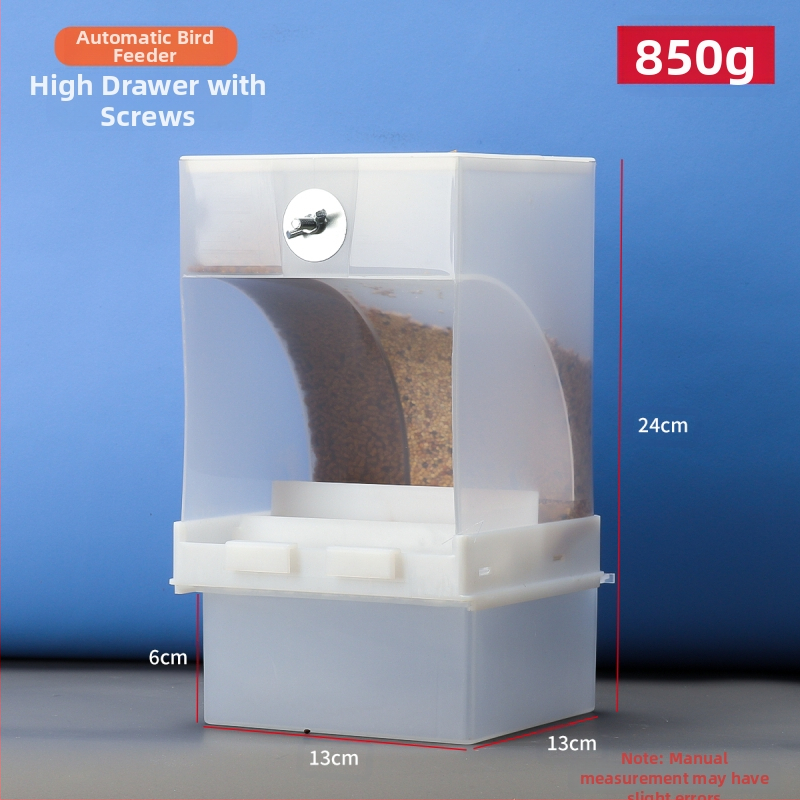 Papūgų paukščių maisto dėžutė su apsauga nuo išsibarstymo, automatinis tiektuvas su apsauga nuo taškymosi, išorinis paukščių lesyklėlė, tigro odos bijūnų imitacija, Xuan Feng paukščių reikmenys
