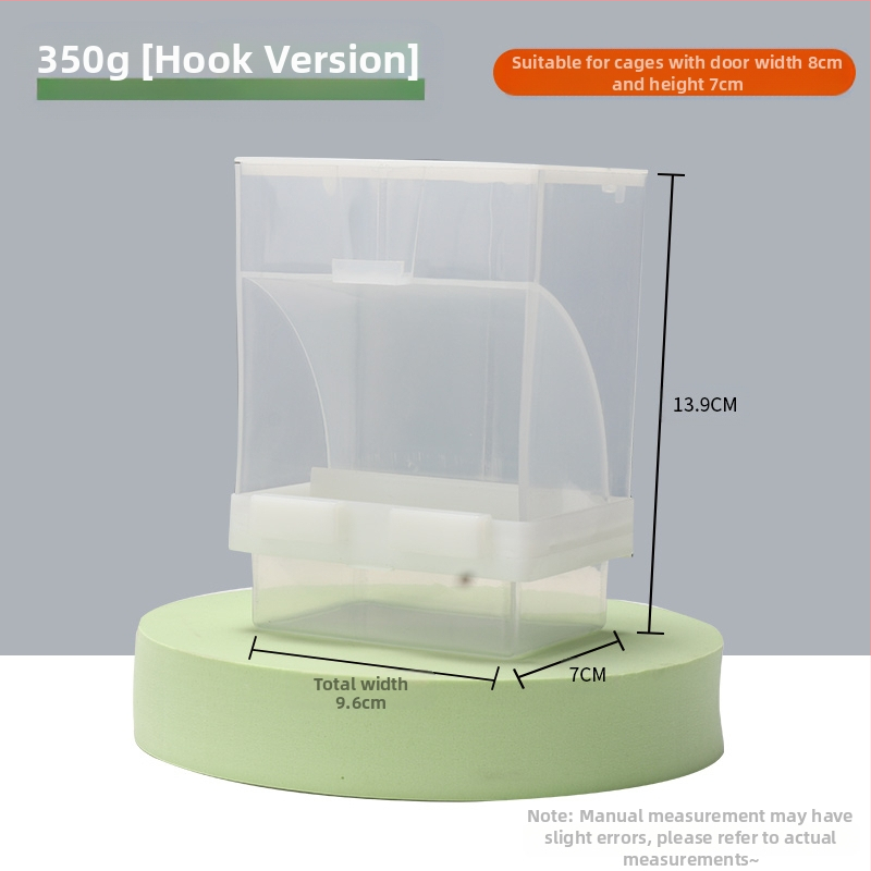 Papūgų paukščių maisto dėžutė su apsauga nuo išsibarstymo, automatinis tiektuvas su apsauga nuo taškymosi, išorinis paukščių lesyklėlė, tigro odos bijūnų imitacija, Xuan Feng paukščių reikmenys