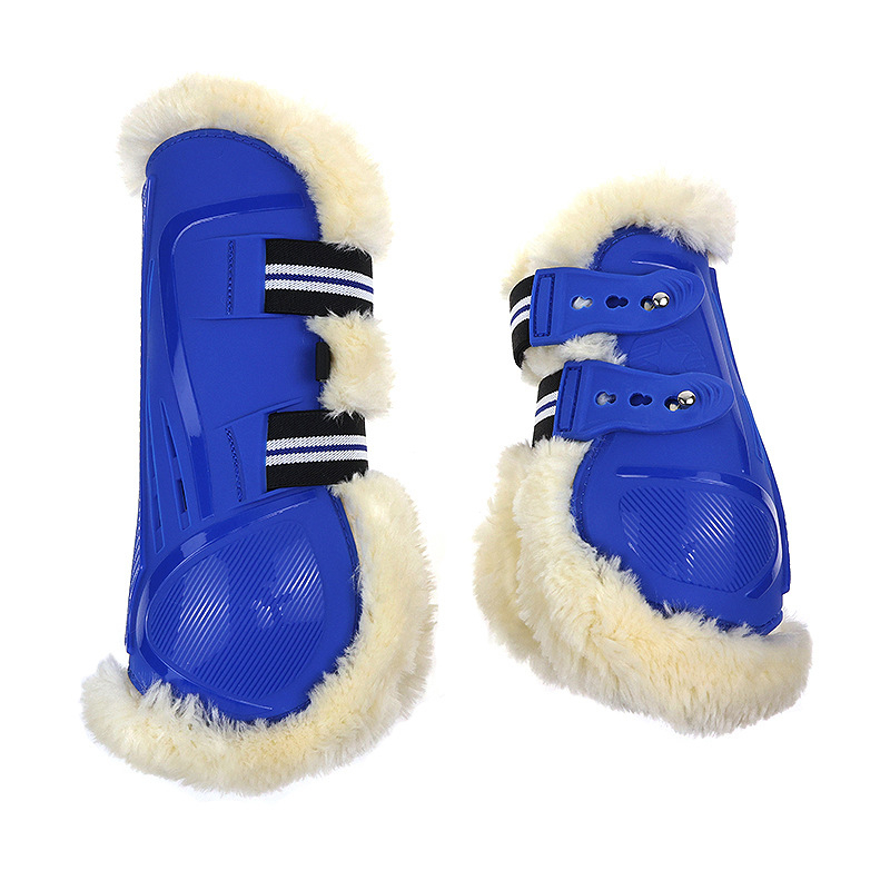 Nr 14 takistussõidu hobuse säärised, PU kest, kõrge villaimitatsiooniga sisepolster, pehmed ja soojad